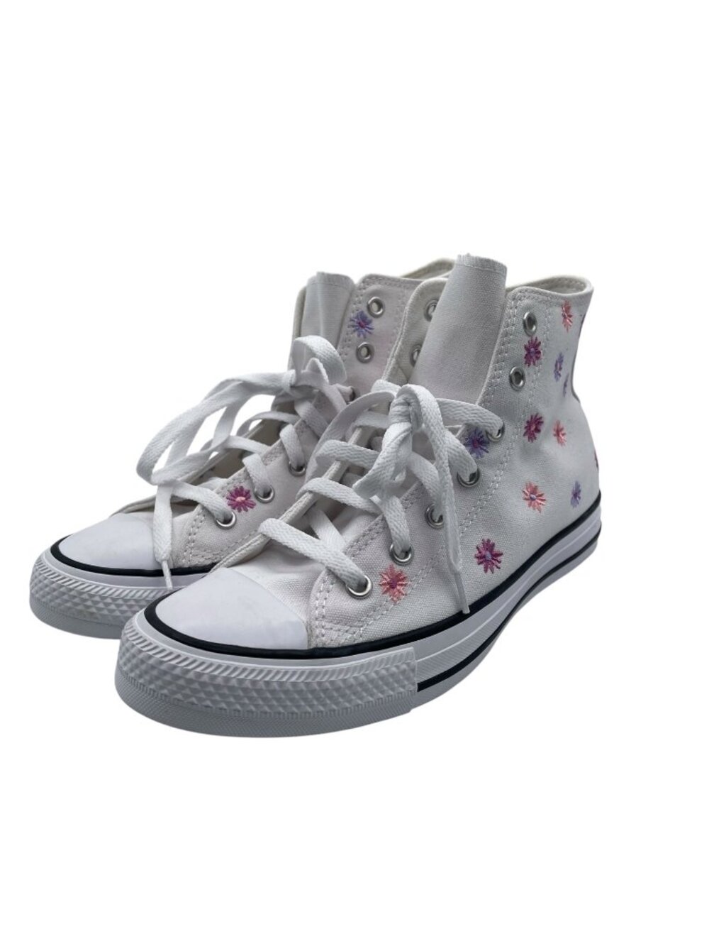 Converse Chuck Taylor All Star All Over Florals Kids SZ 6 White/Light Jellyfish - Picture 5 of 7